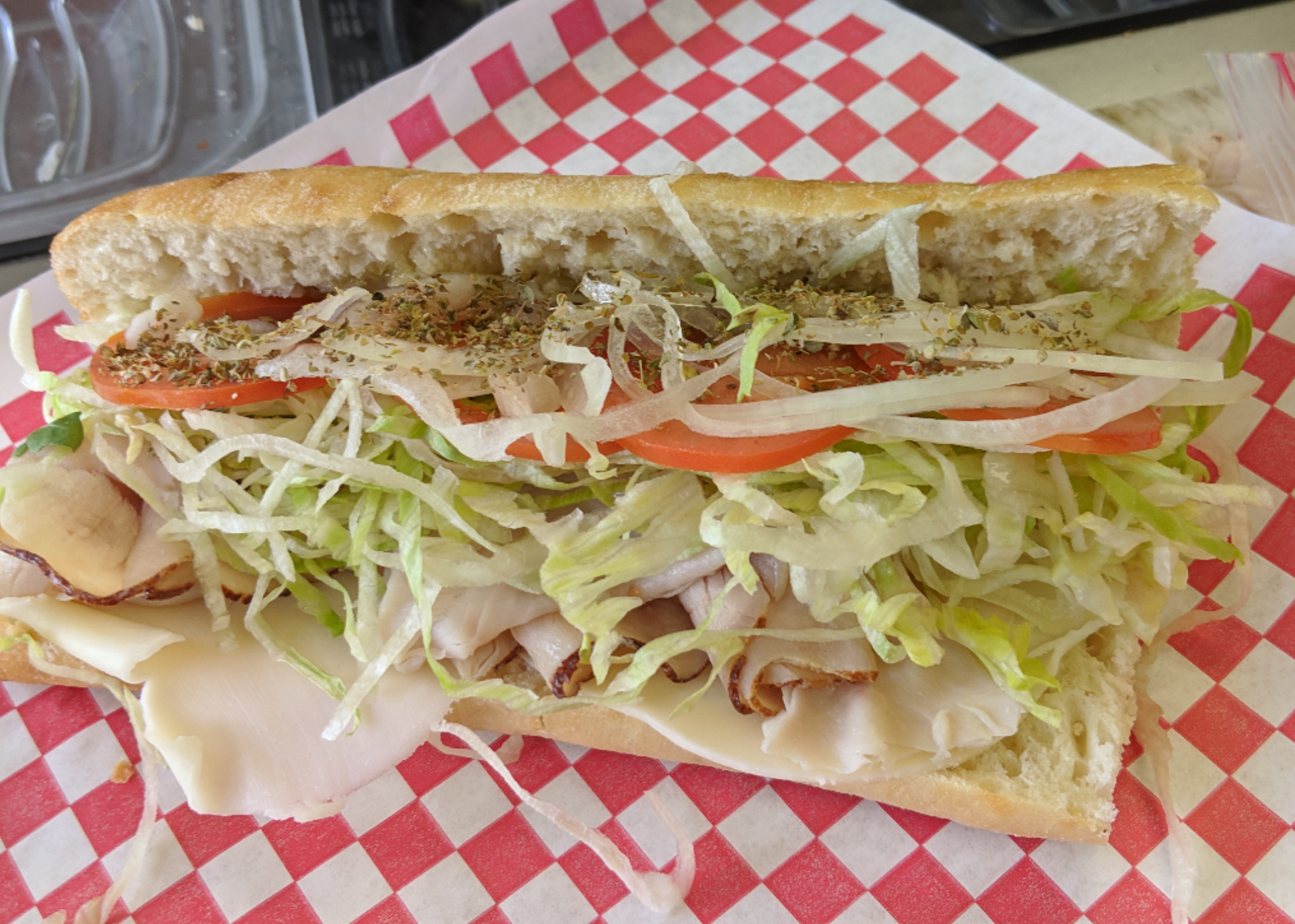 Order Turkey Hoagie food online from Marco Polo Cheesesteaks store, New Braunfels on bringmethat.com