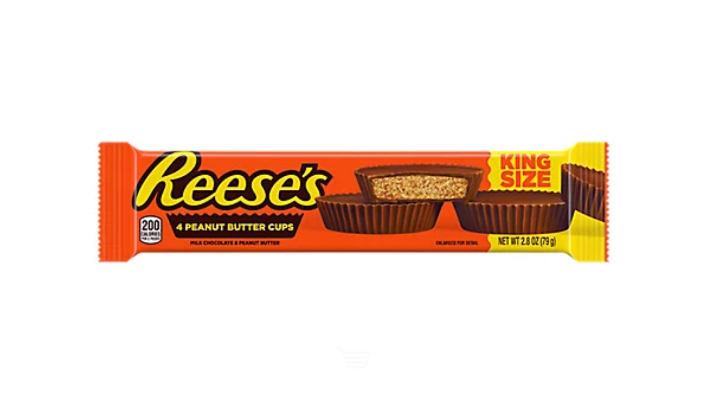 Order Reese's Peanut Butter Cups, King Size food online from Oceanview Liquor store, Hermosa Beach on bringmethat.com