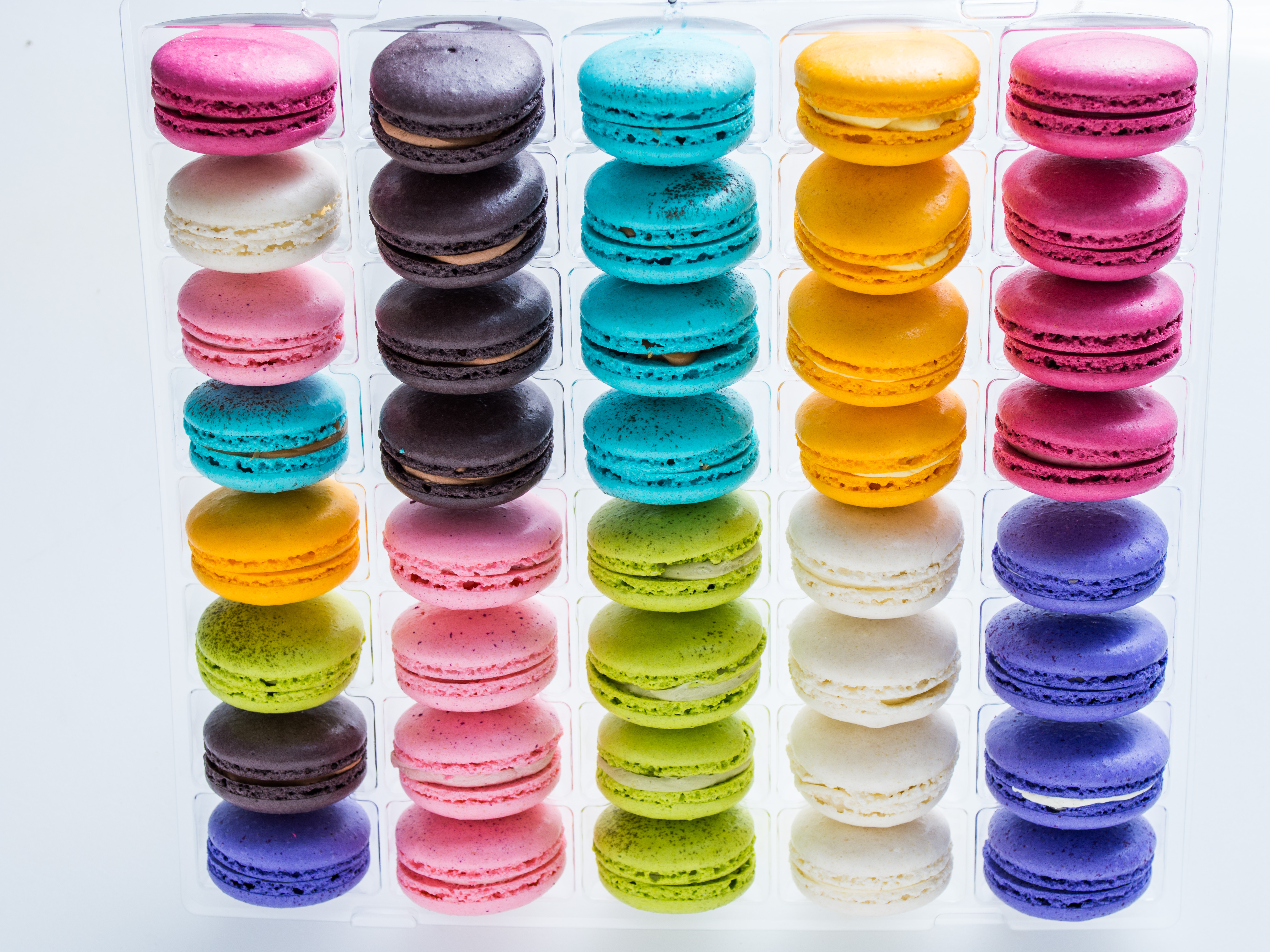 Order 6 Pack Macarons Assorted food online from Buttercup Bake Shop store, New York on bringmethat.com