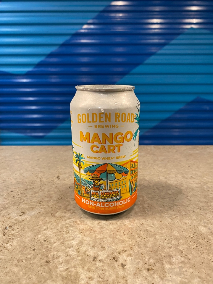 Order Non-Alcoholic Mango Cart 12oz Can food online from Golden Road Brewing store, Sacramento on bringmethat.com