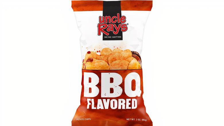 Order Uncle Ray's BBQ Flavored Potato Chips - 3 oz food online from Mac On 4th store, Alton on bringmethat.com
