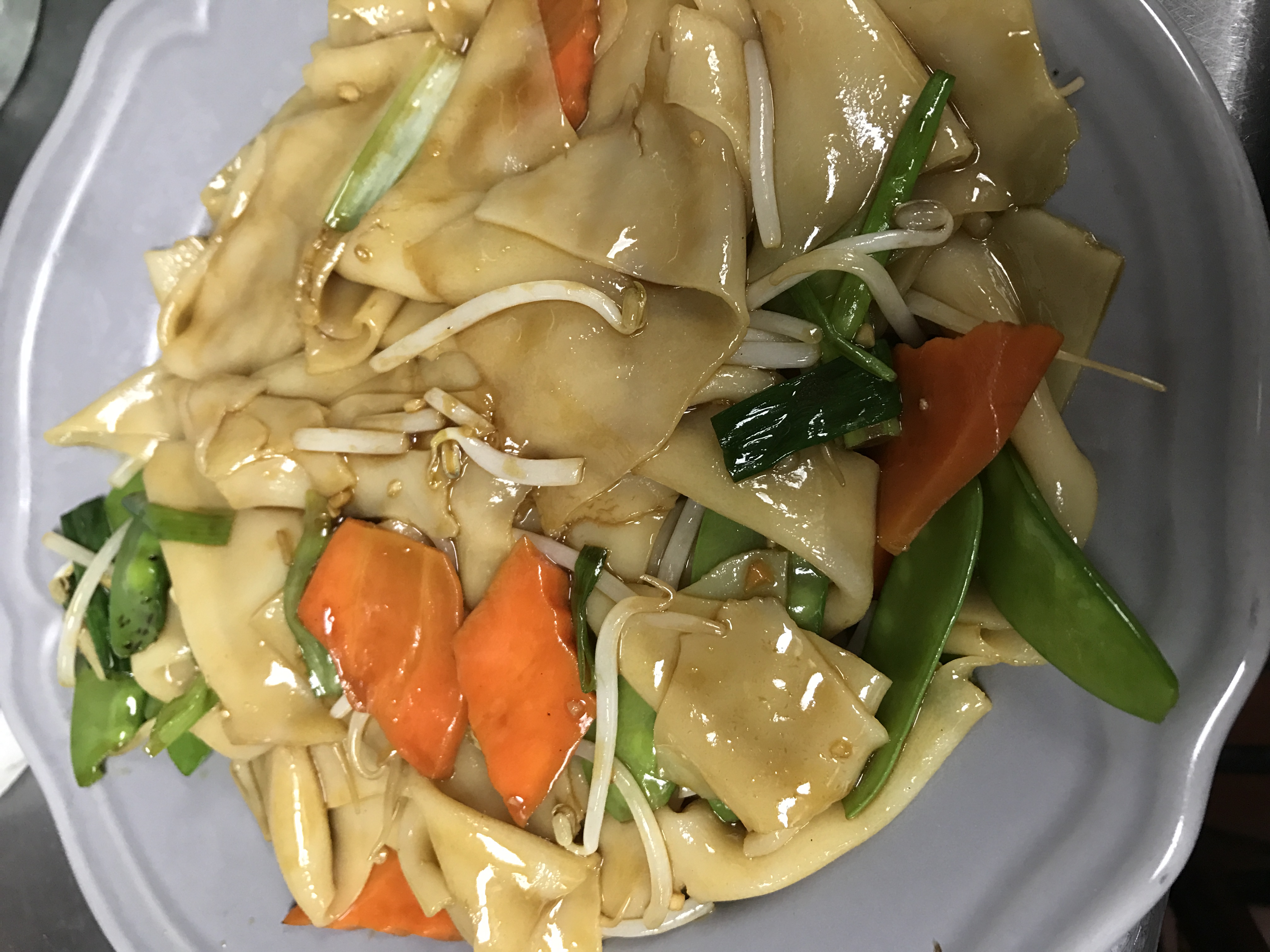 Order V46. Vegetarian Vegetable Rice Noodle food online from Golden Empress Garden store, Philadelphia on bringmethat.com