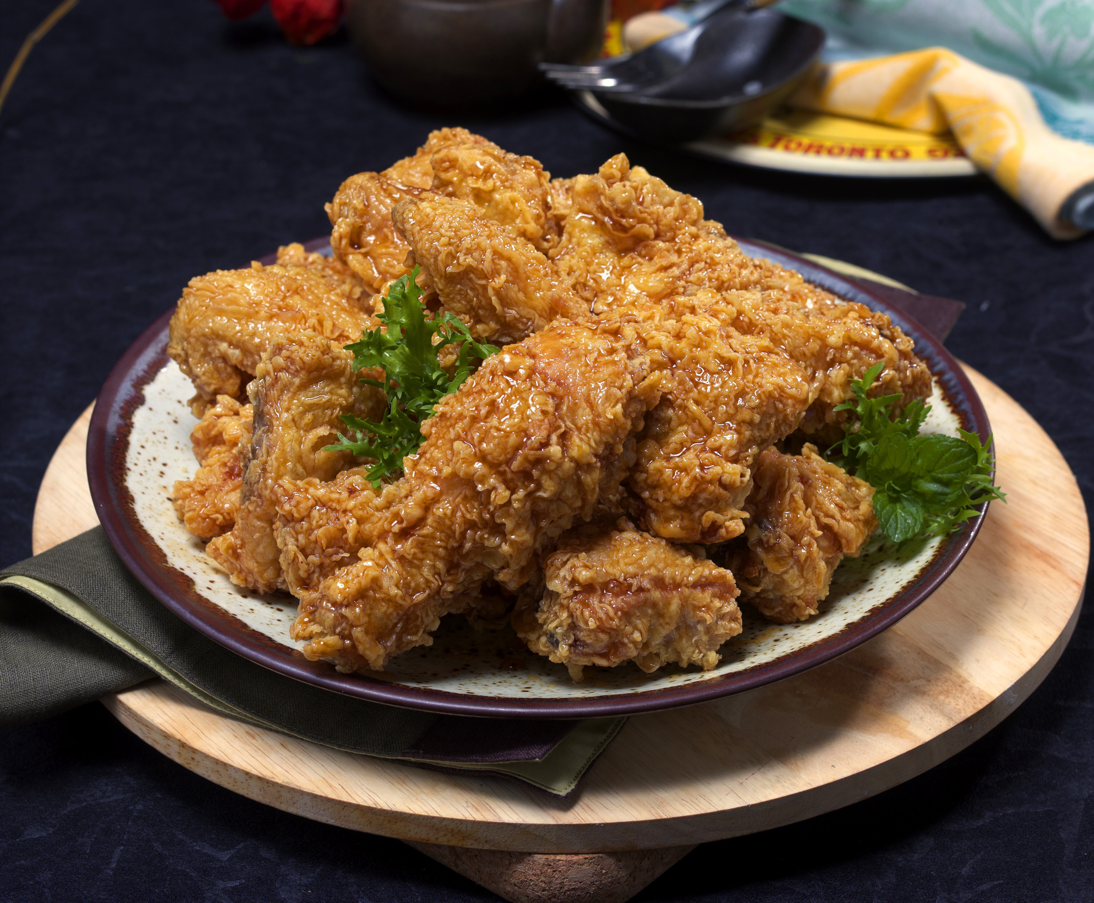 Order Spicy Soy Garlic Chicken food online from Don Chicken 돈치킨 store, Palisades Park on bringmethat.com