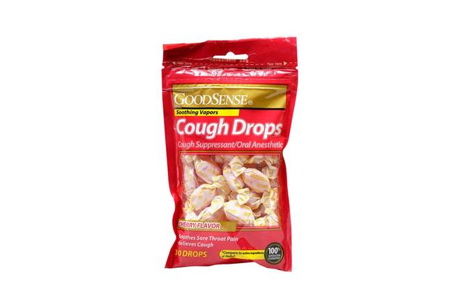 Order Goodsense Cough Drop Cherry 30CT food online from KWIK TRIP #448 store, Brooklyn Park on bringmethat.com
