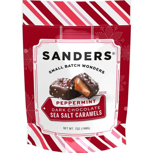 Order Sanders Dark Chocolate Peppermint Caramels  (7 OZ) 144679 food online from BevMo! store, Milpitas on bringmethat.com