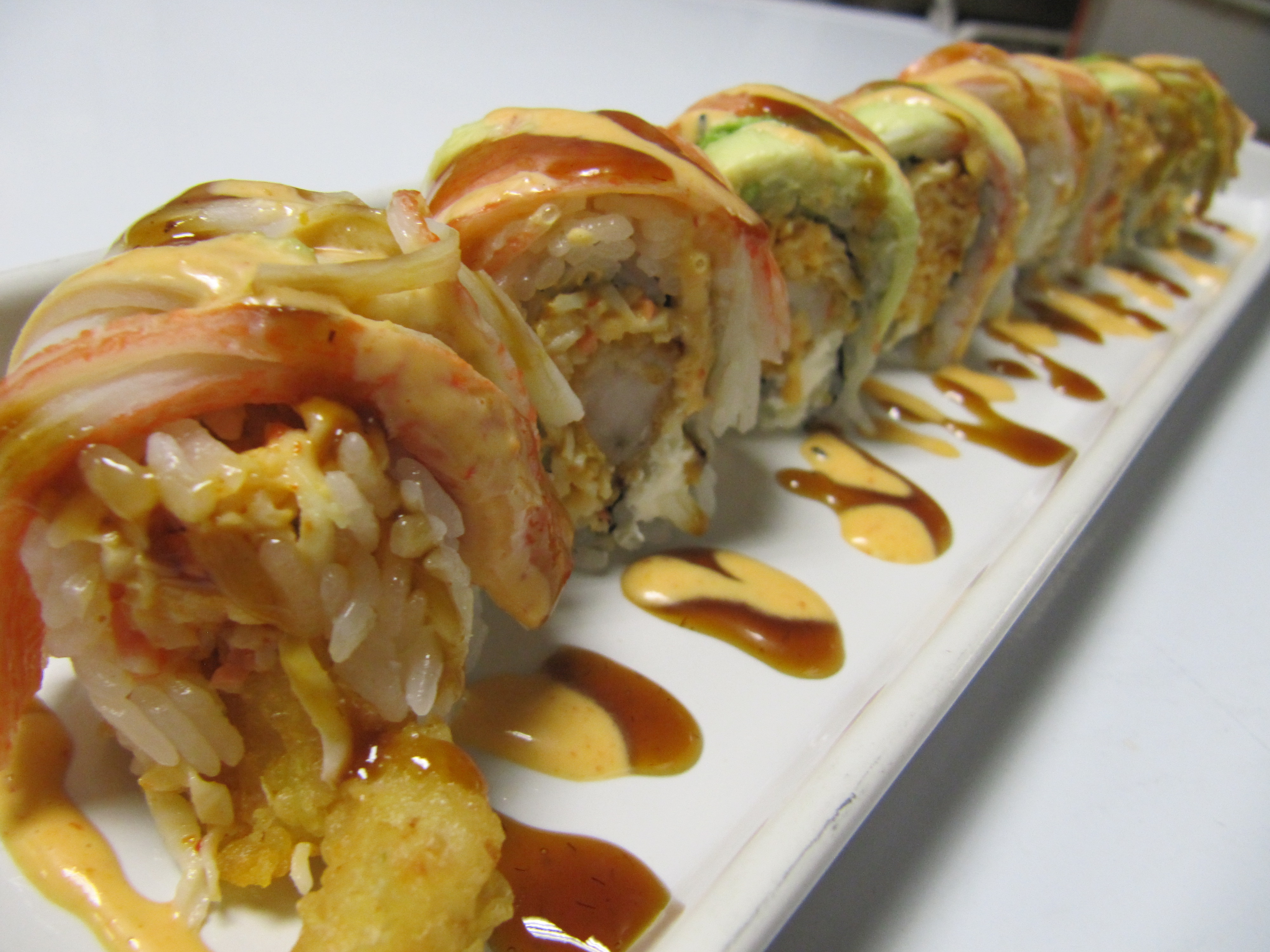 Order Lion Roll food online from House Modern Sushi store, Mesa on bringmethat.com
