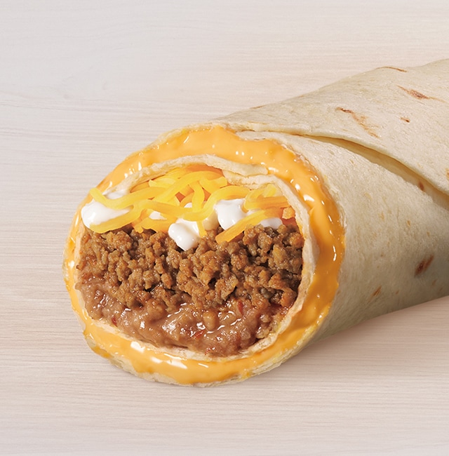 Order Beefy 5-Layer Burrito food online from Taco Bell store, Pasadena on bringmethat.com