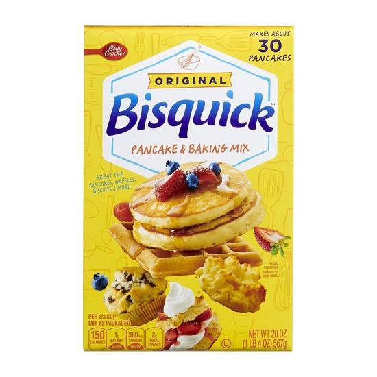 Order Bisquick Original Pancake & Baking Mix 20oz food online from Sheetz store, Asheboro on bringmethat.com