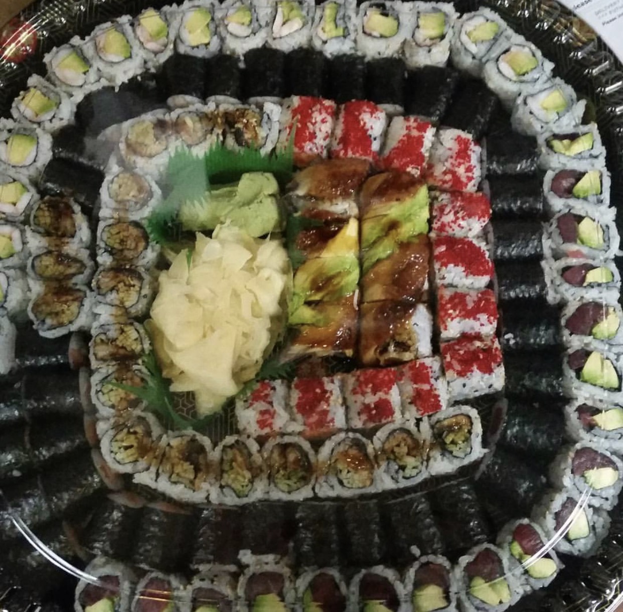 Order E. Roll Combination Platter food online from Kani Sushi store, New York on bringmethat.com