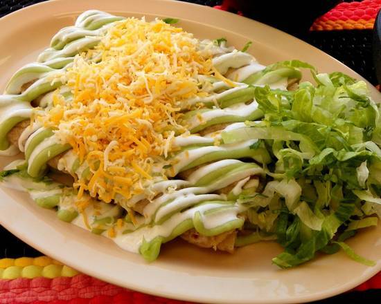 Order Five Rolled Taquitos food online from El Habanero store, Riverside on bringmethat.com