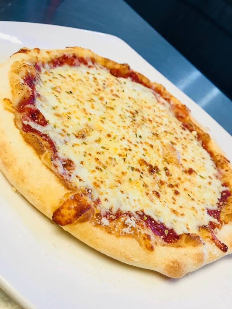 Order Gluten Free Crust Cheese Pizza - 9'' food online from Salvino Ristorante store, Wayland on bringmethat.com