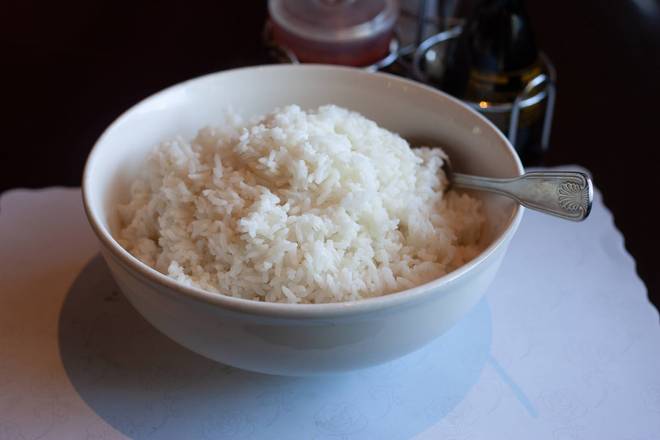 Order Large Steamed Rice food online from Ginger Cafe store, Sunnyvale on bringmethat.com