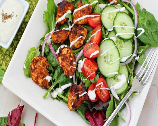 Order Chicken Tikka Salad food online from Incredible India Cafe store, Los Angeles on bringmethat.com