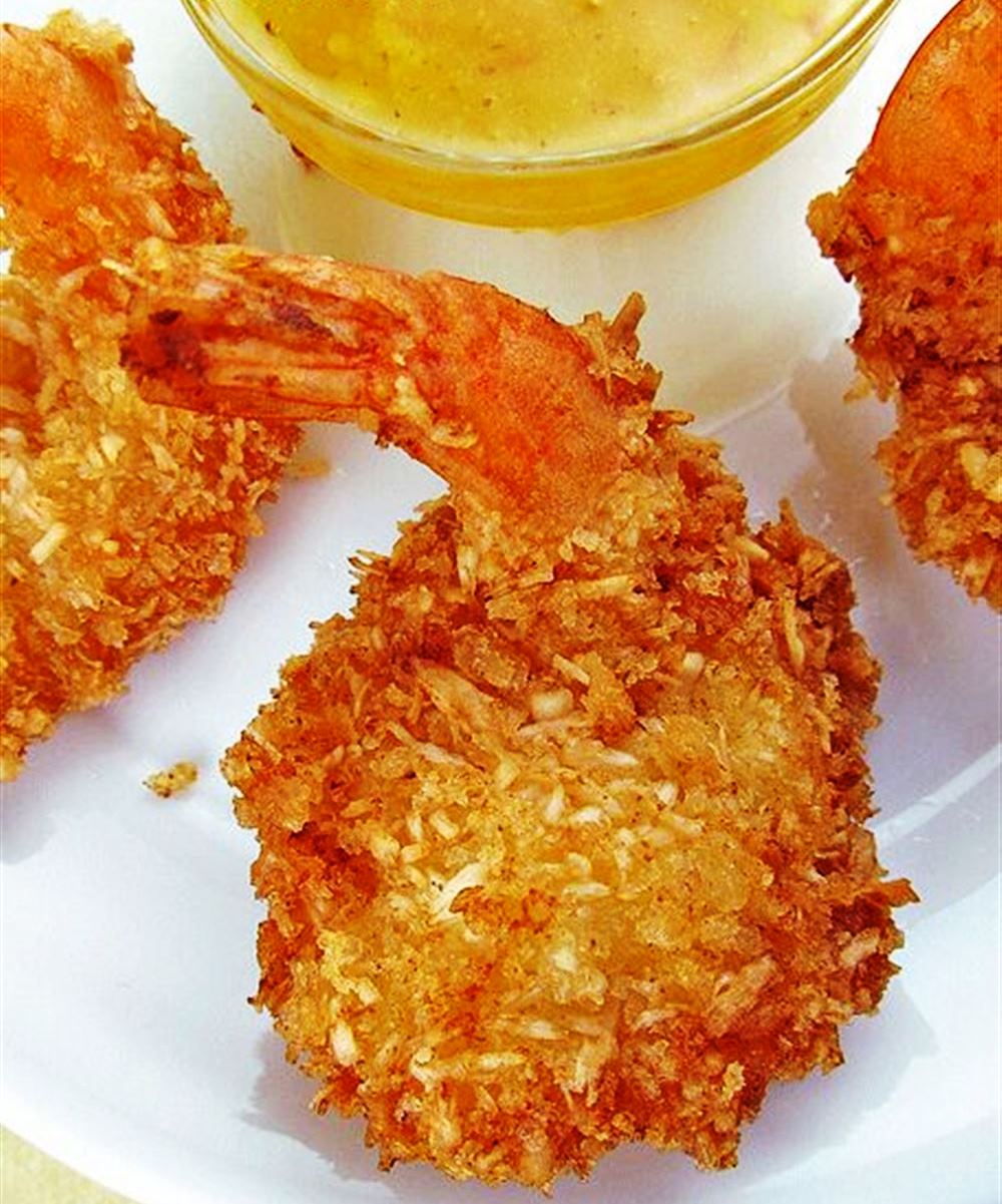 Order A9. Fried Coconut Shrimp food online from Hot Wok Chinese Restaurant store, Chandler on bringmethat.com
