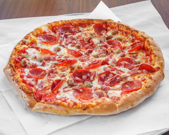 Order Meat Lover's Pizza food online from Dolce Vita Pizza store, Berry Hill on bringmethat.com