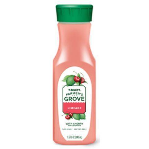 Order 7-Select Famers Grove Cherry Limeade 11.5oz food online from Speedway store, Cincinnati on bringmethat.com