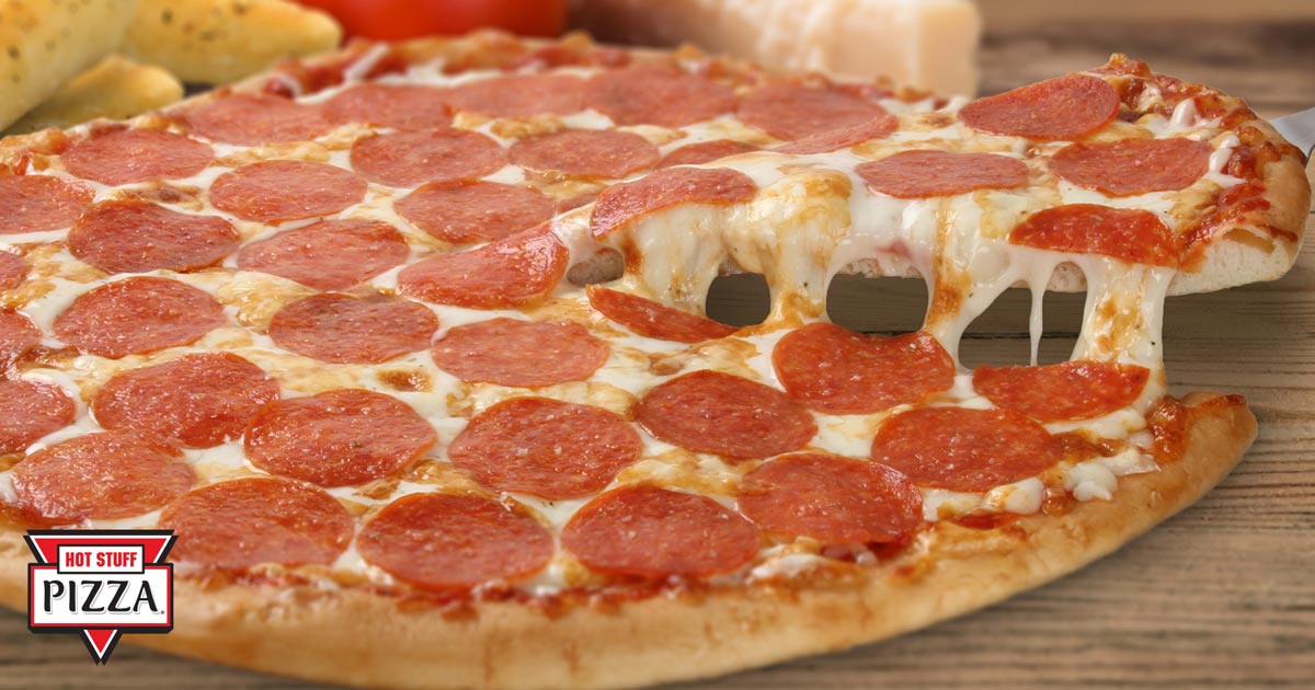 Order Personal Size Pan Pizza food online from Hot Stuff Pizza store, Alabaster on bringmethat.com