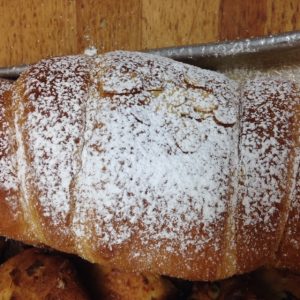 Order Almond Croissant  food online from Mona Danish Bakery store, Tucson on bringmethat.com