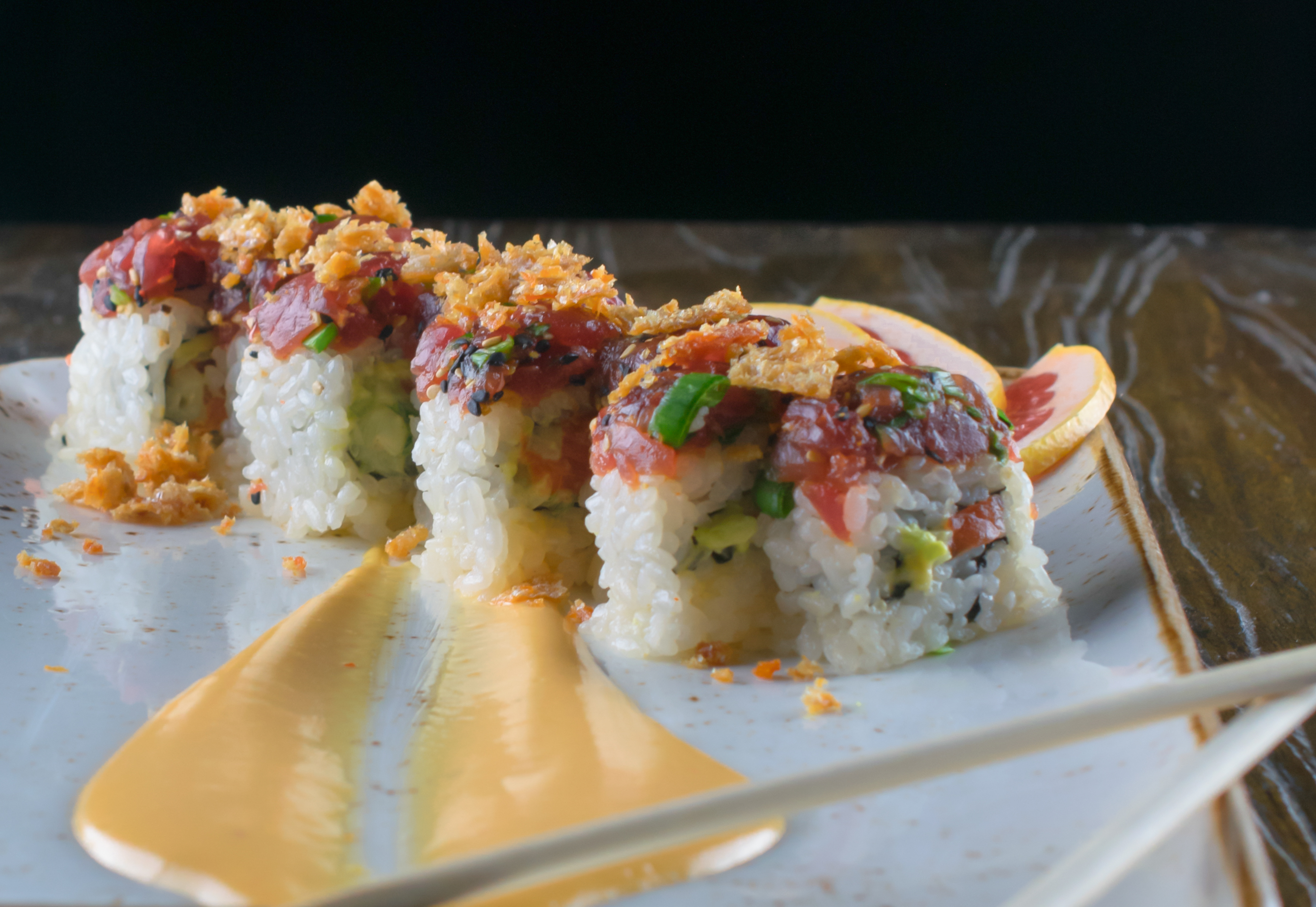 Order Maguro Maki food online from Mikhuna store, Mcallen on bringmethat.com