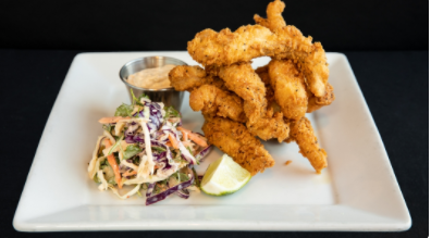 Order Crunchy Catfish and Slaw food online from 360-Restaurant store, Austin on bringmethat.com