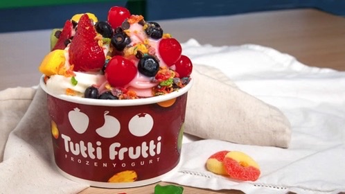 Order Large Frozen Yogurt food online from Tutti Frutti store, Victorville on bringmethat.com
