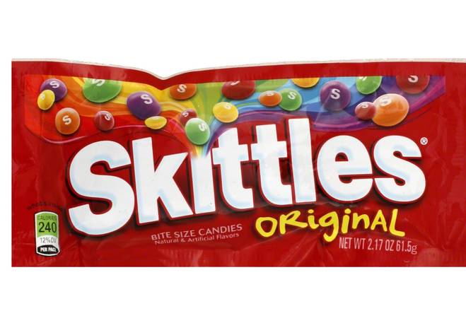 Order Skittles Original (2.17 oz) food online from Ctown Supermarkets store, Uniondale on bringmethat.com