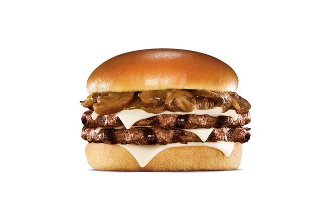Order Double Shroom & Swiss food online from Hardee'S store, Gallatin on bringmethat.com