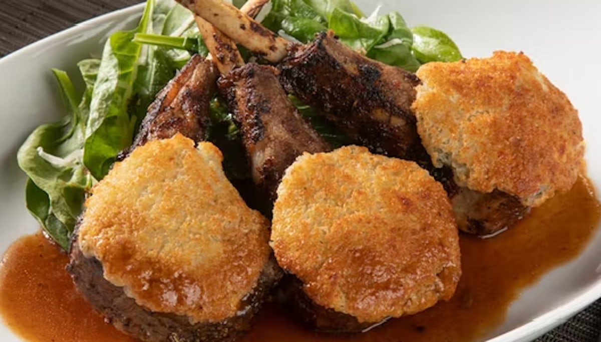 Order Gorgonzola Lamb Chops* food online from BRIO Italian Grille store, West Chester on bringmethat.com