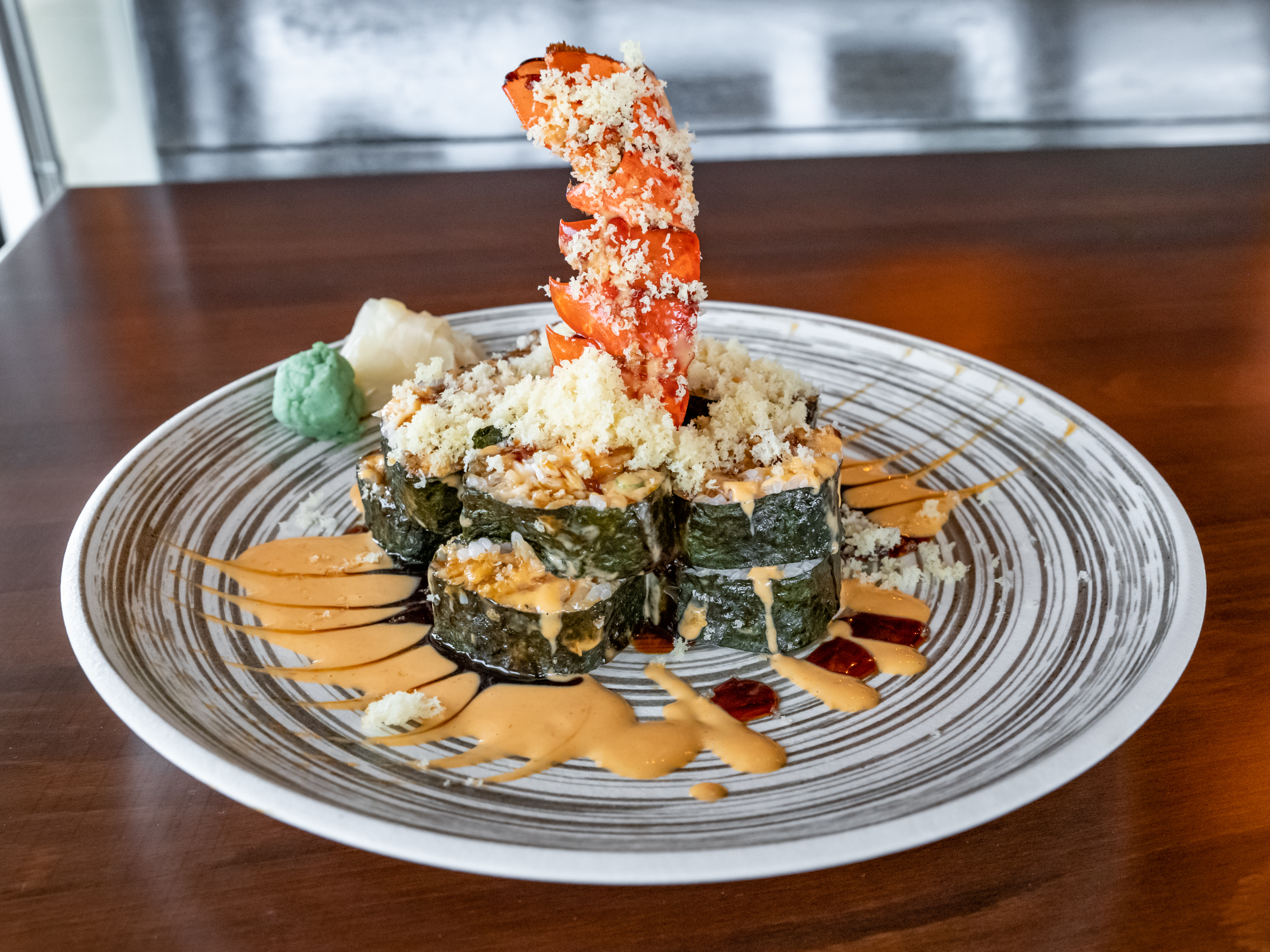 Order Lobster Crunch Roll  food online from Mikoto Ramen Bar & Sushi store, Southlake on bringmethat.com