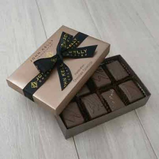 Order 8 Piece Signature Handcrafted Dark Chocolate Collection food online from John Kelly Chocolates store, Santa Monica on bringmethat.com