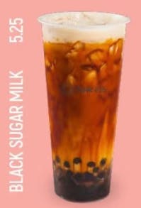 Order Black Sugar Milk food online from Pink Pig Boba & Pizza store, Anaheim on bringmethat.com