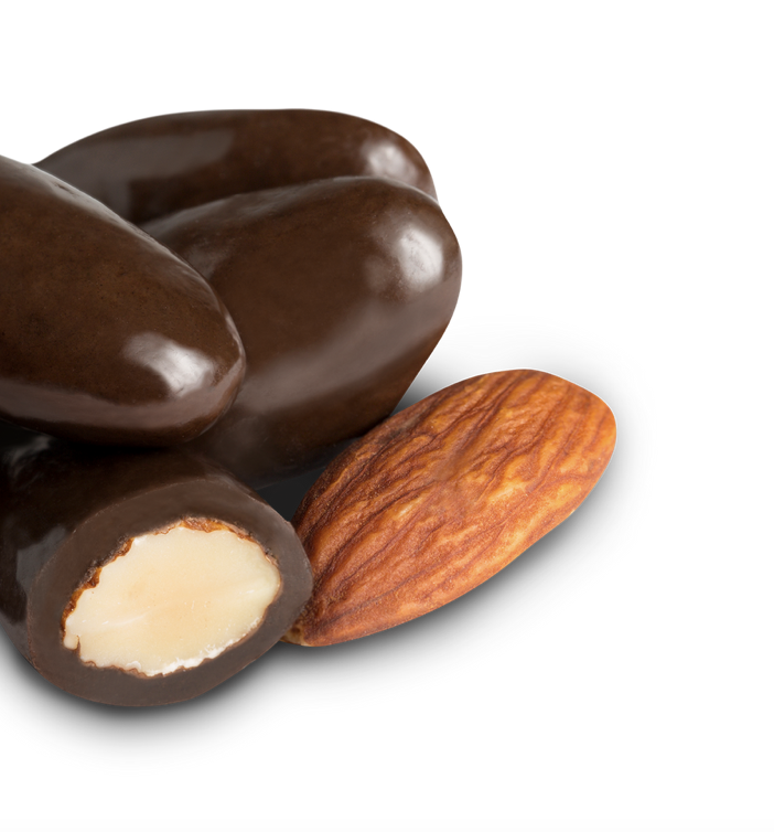 Order DARK Chocolate Covered Almonds food online from The Sweet Shop Nyc store, New York on bringmethat.com