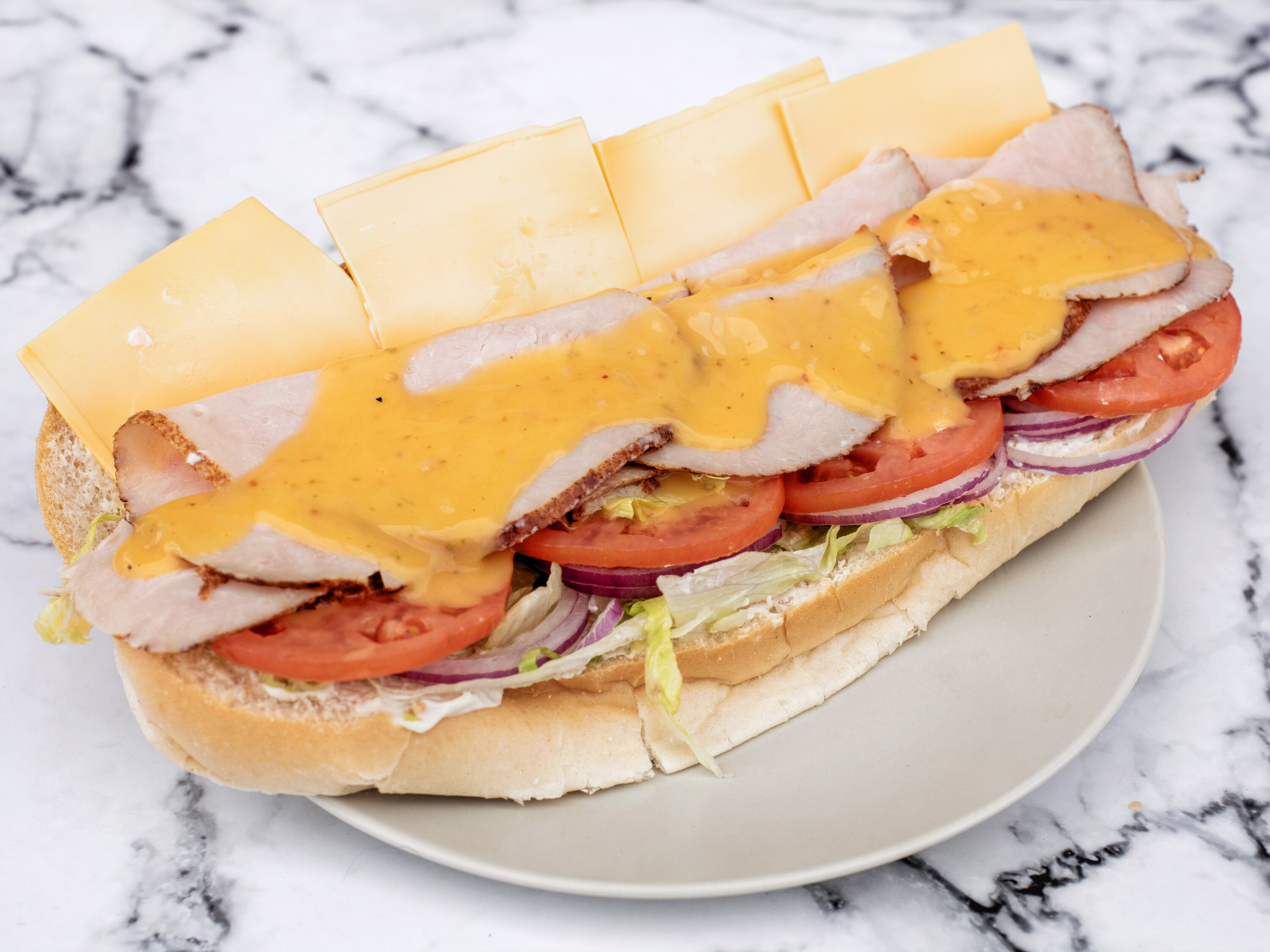 Order Turkey Sub food online from Polos Supreme store, Rochester on bringmethat.com