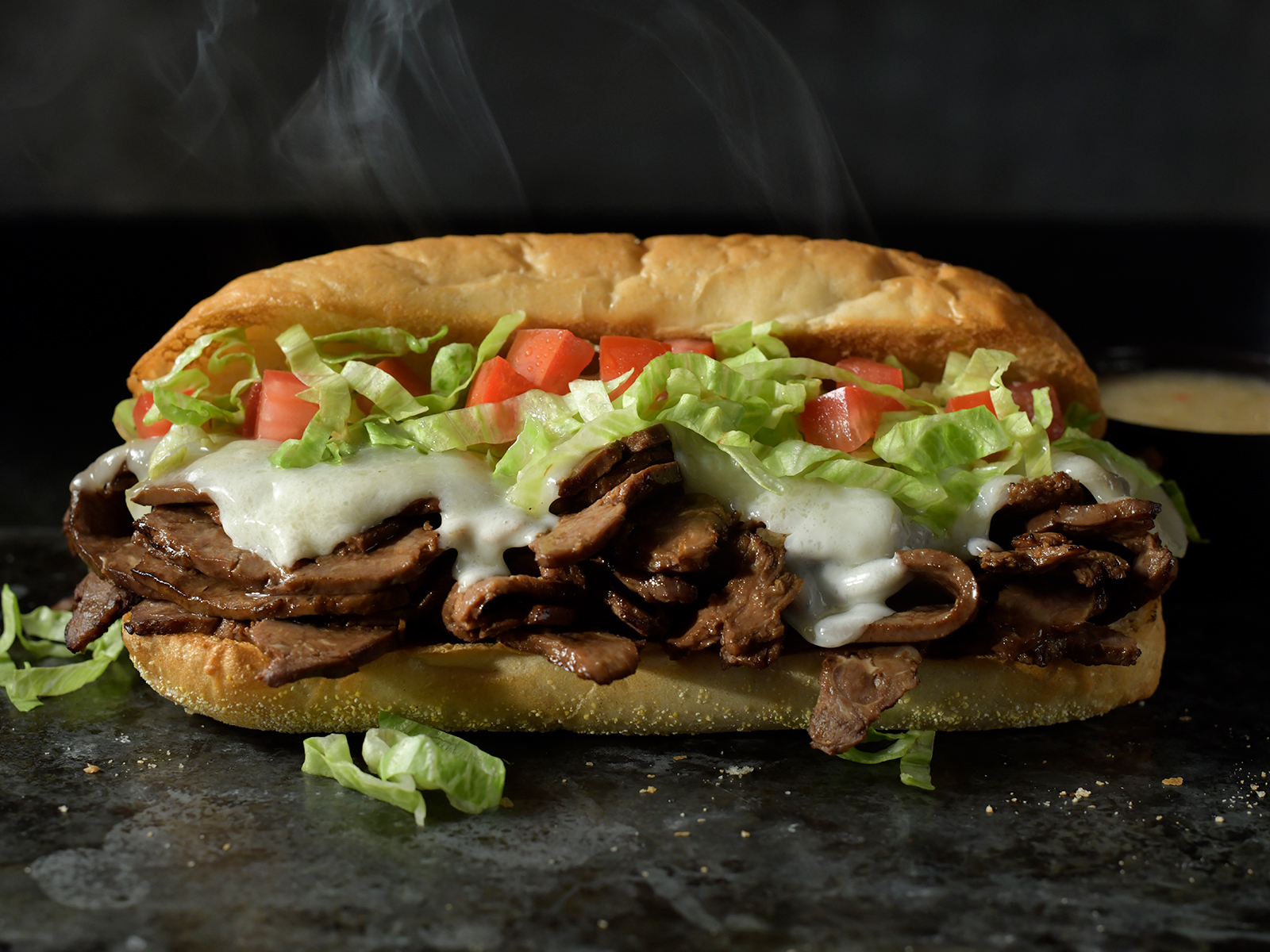 Order Steak and Cheese Sub food online from Jet's Pizza store, Huntersville on bringmethat.com