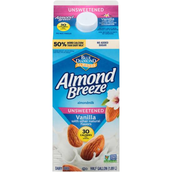 Order Almond Breeze Unsweetened Vanilla Almond Milk, 64 OZ food online from Cvs store, FOUNTAIN VALLEY on bringmethat.com