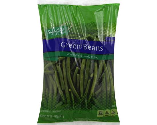 Order Signature Farms · Ready to Eat Green Beans (32 oz) food online from ACME Markets store, Somers Point on bringmethat.com
