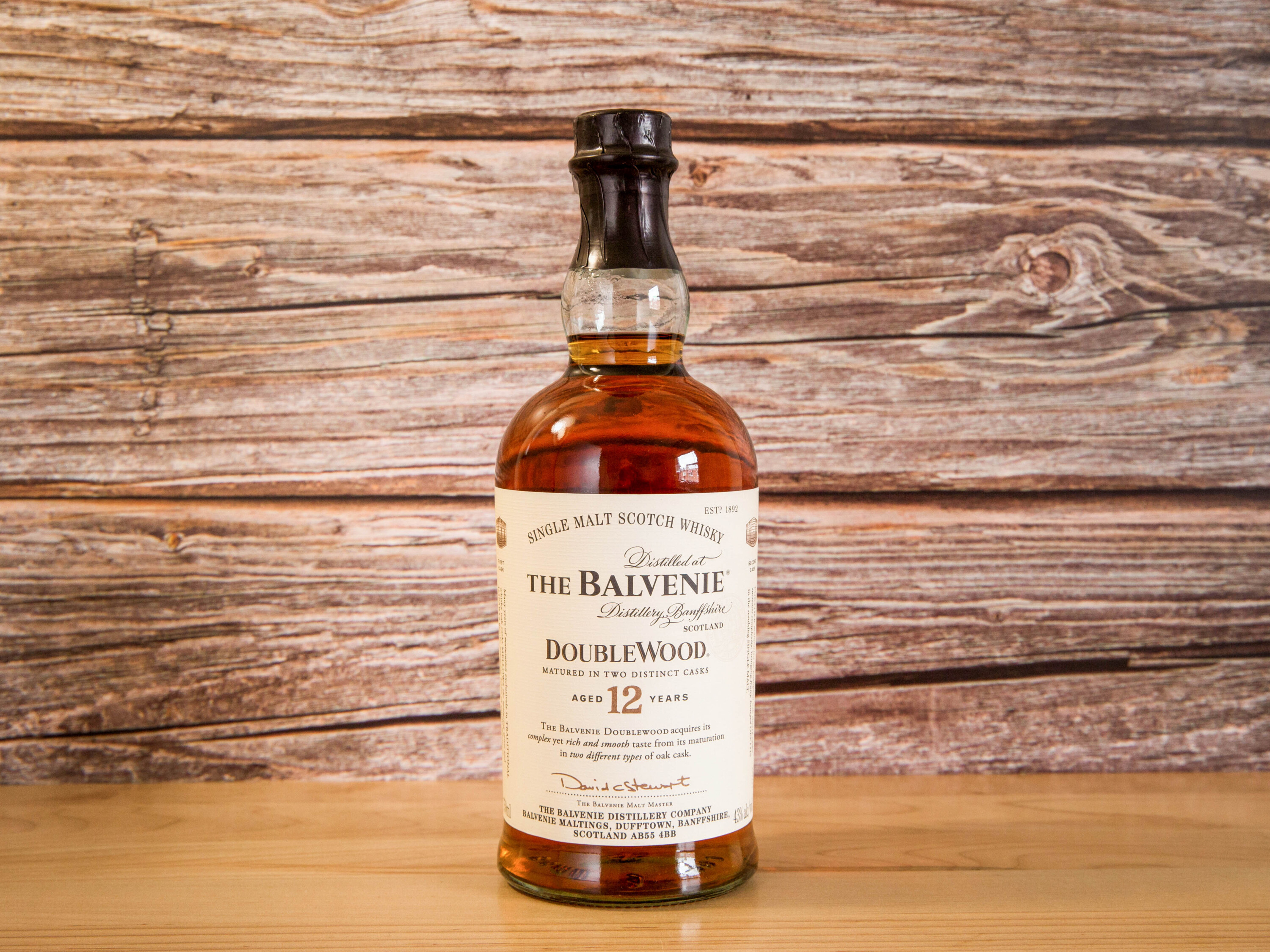 Order Balvenie 12 Year Old DoubleWood Single Malt Scotch Whisky  food online from Taipei Fine Wine & Liquor 台北酒莊 store, NY on bringmethat.com