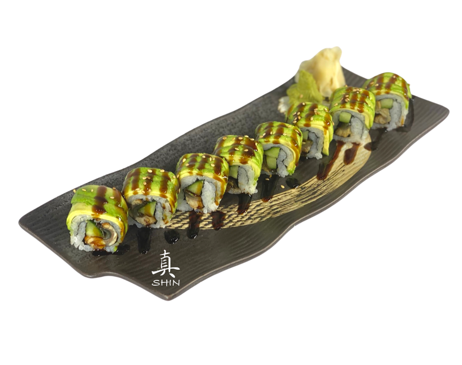 Order Caterpillar Roll food online from Shin ramen store, Los Angeles on bringmethat.com