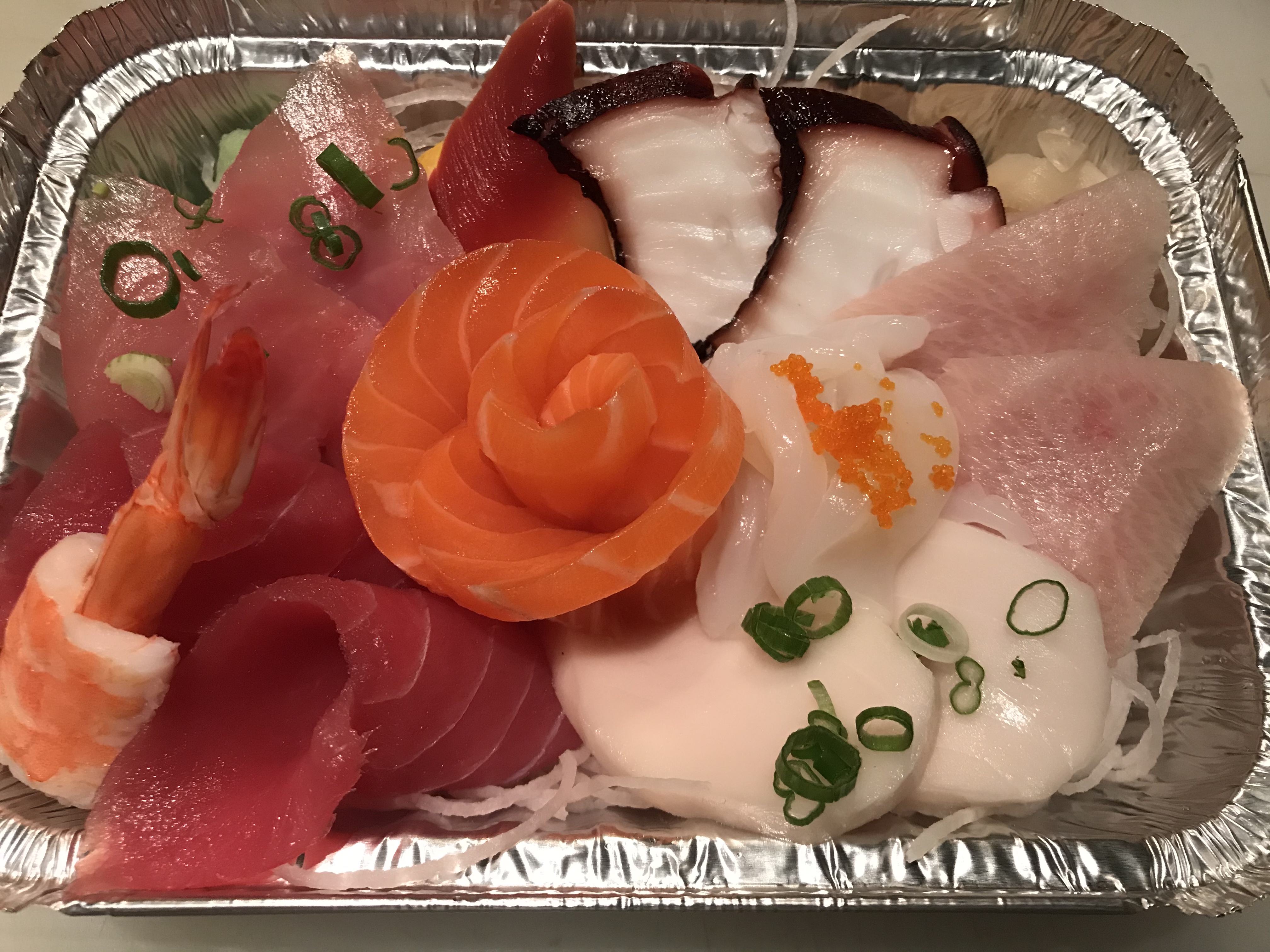 Order Sashimi Plate food online from Big Bite Sushi store, Chicago on bringmethat.com