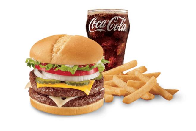 Order 1/2 lb. Cheese GrillBurger™ Combo food online from Dairy Queen store, Mesa on bringmethat.com