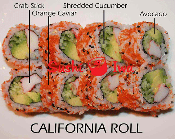 Order CALIFORNIA food online from Sushi Iwa store, Clayton on bringmethat.com