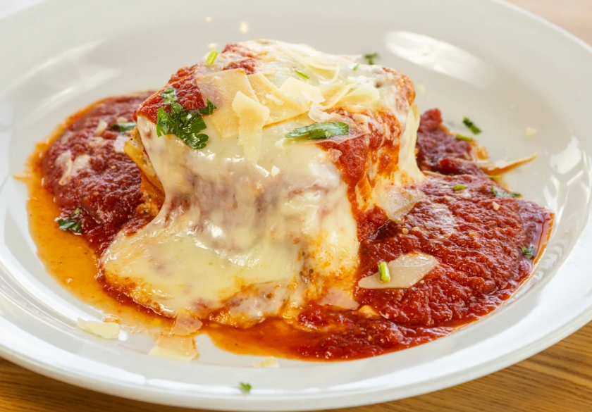 Order Beef Lasagna food online from Pietro's Bakery & Cafe store, Frisco on bringmethat.com