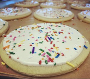 Order JUMBO SUGAR COOKIE food online from Bake My Day store, Chattaroy on bringmethat.com