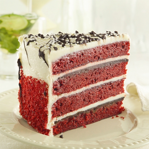 Order 4 High Red Velvet Cake (Premium) food online from Streetcar store, San Diego on bringmethat.com