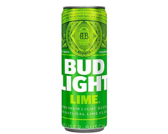 Order Bud Light Lime, 25oz can beer (4.2% ABV) food online from Tenderloin Liquor store, San Francisco on bringmethat.com