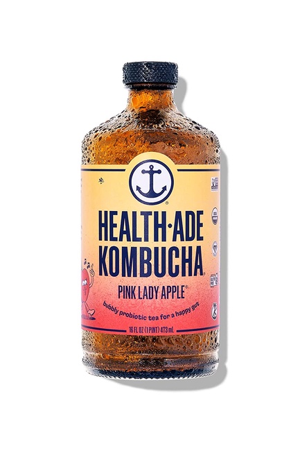 Order Health-Ade Kombucha (Pink Lady Apple) food online from Playa Bowls store, New York on bringmethat.com