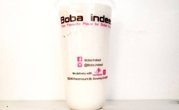 Order Coconut (Milk Frappe) food online from Boba Indeed store, Downey on bringmethat.com