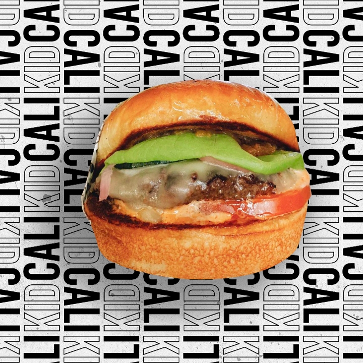 Order The Cali Kid food online from Calikid Burgers n Shakes store, Livermore on bringmethat.com