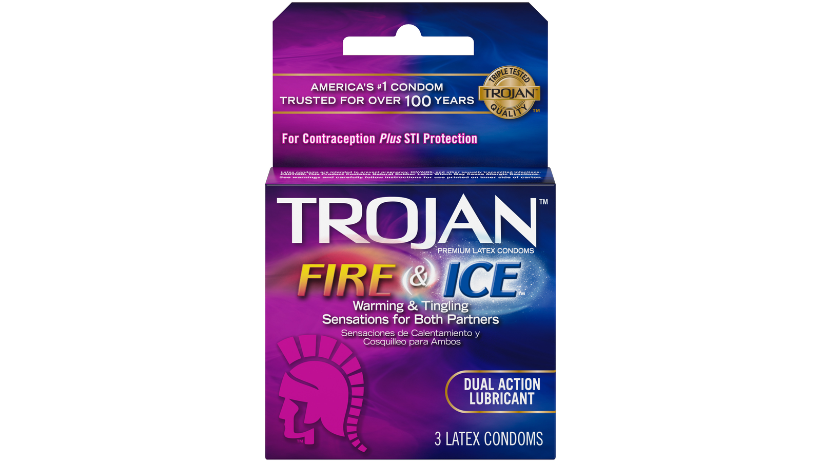 Order Trojan Fire & Ice Condoms food online from Lula Convenience Store store, Evesham on bringmethat.com