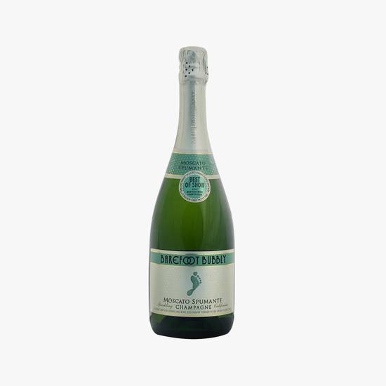 Order Barefoot Bubbly Moscato Spumante Champagne food online from Mission Liquor & Deli store, Sacramento on bringmethat.com